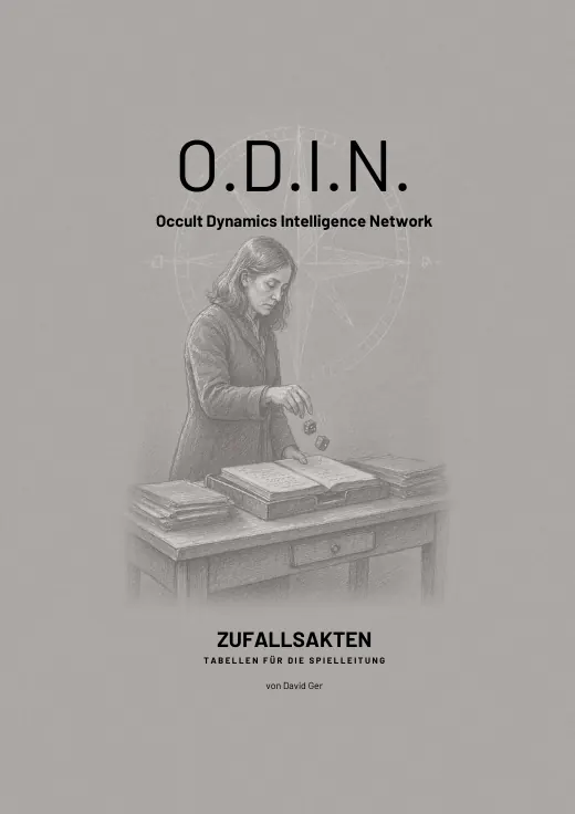 Cover: Zufallsakten: Tabellen für die Spielleitung