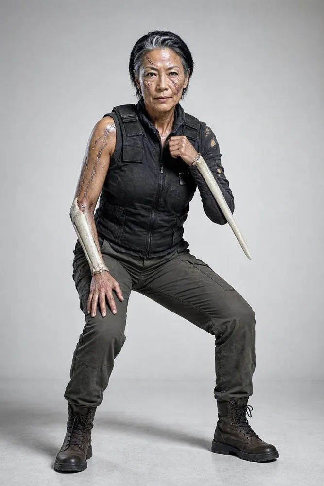 Nanotech Veteran, Female