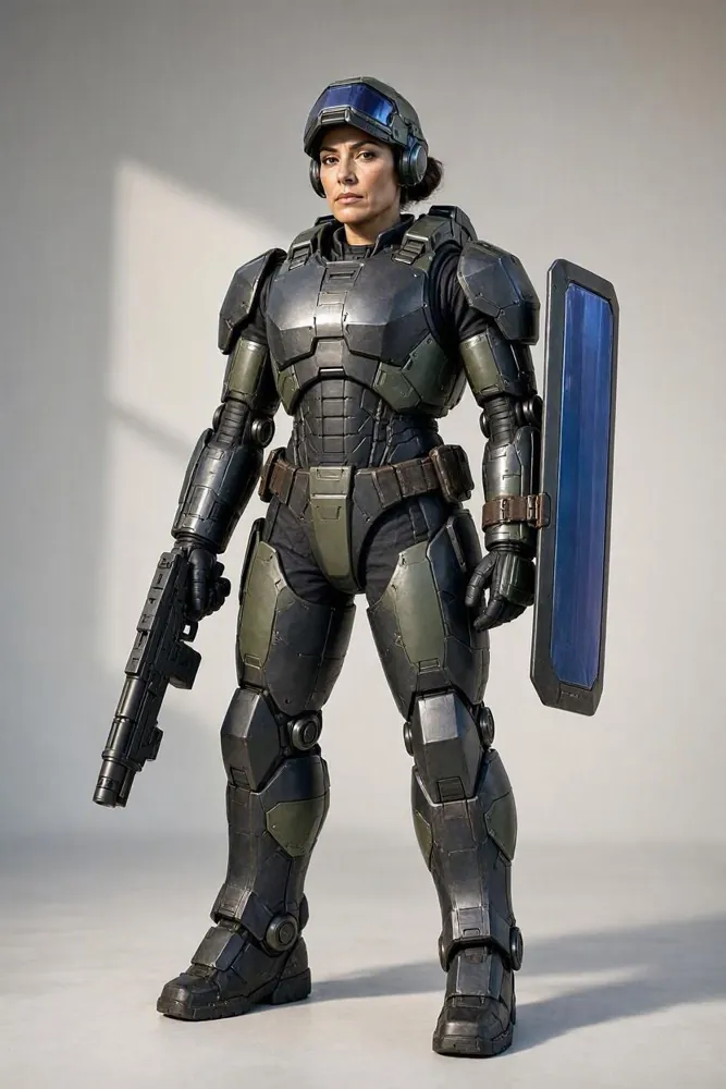 Techno-Stormtrooper, Weiblich